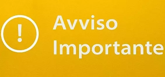 avviso importante
